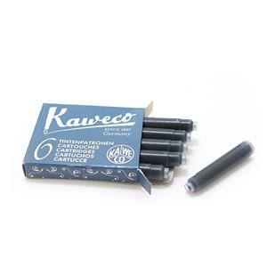 Kaweco Dolmakalem Kartusu 6li Mavi/Siyah 10000258