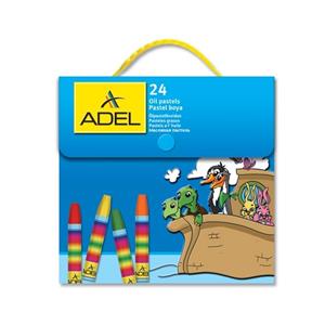 Adel Çantali Pastel Pastel Boya 24 Renk 4281824000