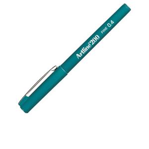 Artline 200N Fine Liner 0.4 Dark Green EK-200N