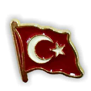 Buket Türk Bayrağı Rozet BKT-604