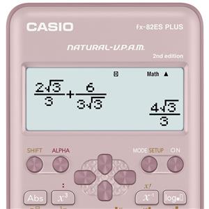 Casio Bilimsel Hesap Makinesi Pembe FX-82ES Plus