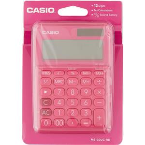 Casio Hesap Makinesi 12 Hane Pembe MS-20UC-RD