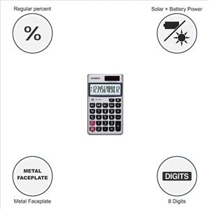 Casio Hesap Makinesi Cep Tipi Sx-320p