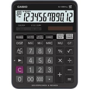 Casio Hesap Makinesi Masa Üstü 12 Hane DJ-120D Plus