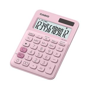 Casio Hesap Makinesi 12 Hane Açık Pembe MS-20UC-PK