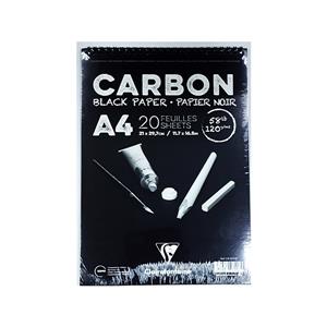 Clairefontaine Carbon Çizim Blok A4 20 Ypr. 97518
