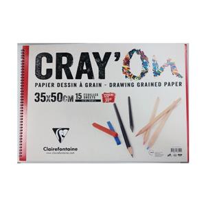 Clairefontaine Crayon Çizim Blok 35x50 120g 966500