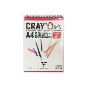 Clairefontaine Crayon Çizim Blok A4 120gr CD966518