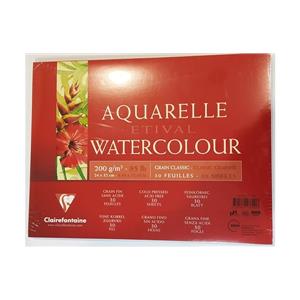 Clairefontaine Etival Sulu Boya Blok 24x32 200gr