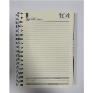 Cnk Ajanda Atatürk Günlük Spiralli 16x23,5 2026