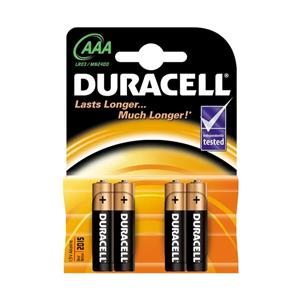 Duracell Pil Ince 4 Lü Aaa 1.5v Lr03