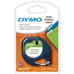 Dymo Letratag Kagit Serit 12mmx4mt Beyaz 59421