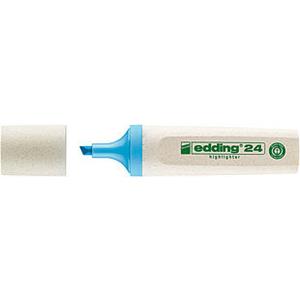 Edding Ecoline Fosforlu Kalem Mavi 24