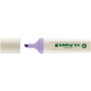 Edding Ecoline Fosforlu Kalem Pastel Mor 24