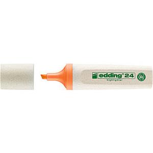 Edding 24 Ecoline Fosforlu Kalem Turuncu ED2406