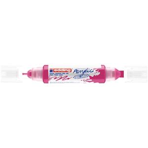 Edding Permanent Kalem Akrilik Fuşya 5400 3D Double 909