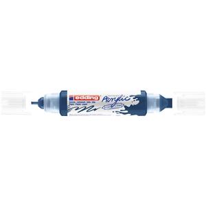 Edding Permanent Kalem Akrilik Gece Mavisi 5400 3D Double 933