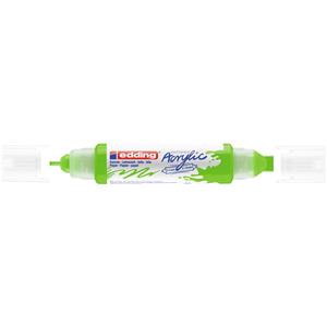 Edding Permanent Kalem Akrilik Sarı Yeşil 5400 3D Double 927