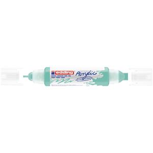 Edding Permanent Kalem Akrilik Turkuaz 5400 3D Double 934