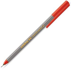 Edding 55 Fine Pen Keçeli Kalem 02 Kırmızı
