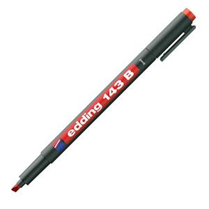 Edding Asetat Kalemi Kırmızı (E-143b)