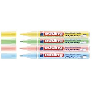 Edding Boya Dekorasyon Markörü Pastel Sarı(E-751)