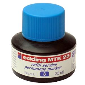 Edding Mtk25 Permanent Kalem Mürekkebi 25ml Mavi