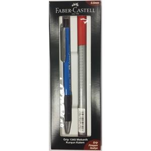 Faber Castell Grip 1345 Versatil Kalem 0.5 + Finepen Hediye