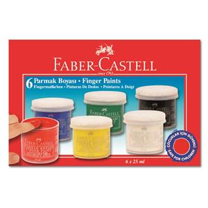 Faber Castell Parmak Boyasi 6li 5170160402