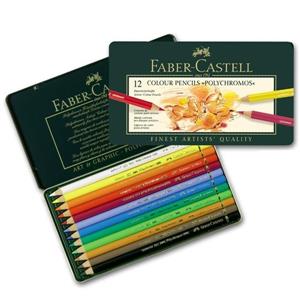 Faber Castell Polychromos Boya Kalemi 12 R 5188110012