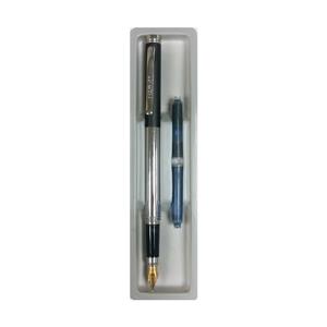 Fujika Dolma Kalem Ai392 Tüm Metal+2 Kartuş Siyah