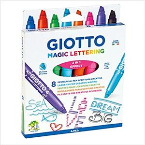 Giotto Magic Lettering Keçeli Boya Kalemi 8li 426500