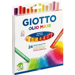 Giotto Olio Maxi Pastel Boya 24lü 293800