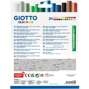 Giotto Olio Maxi Pastel Boya 24lü 293800
