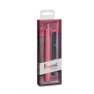 Kaweco Perkeo Dolma Kalem Set Pembe Şakayık F Uç 10002225