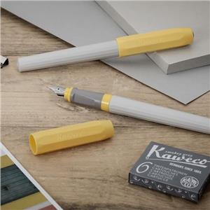 Kaweco Perkeo Dolmakalem Açık Sarı/Beyaz M Uç 10001821