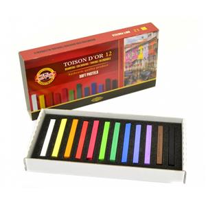 Koh-I-Noor Toison D Or Soft Pastel Boya 12 Li 8582