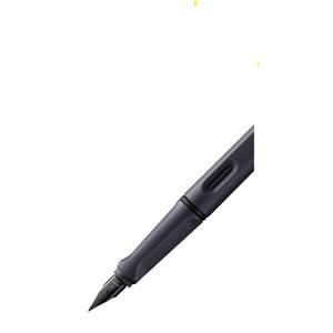 Lamy Safari Dolmakalem M Uç Metal Klips Steel Black 0E2-SB-M