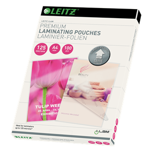 Leitz Laminasyon A4 125 Mic 100 LÜ L-7481