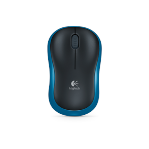 Logitech Wrl Mouse Optik M185 1000dpi Mavi-Siyah