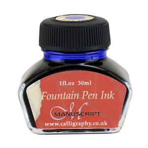 Manuscript Calligraphy Mürekkebi 30ml Mavi Mc0201