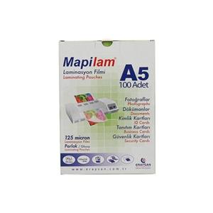 Mapi Laminasyon Filmi 125mic.A5 Parlak 100lü 1021205