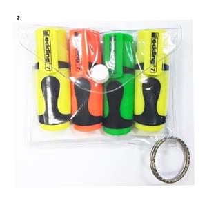 Edding Fosforlu Kalem Mini 4lü Karışık Poşet (E-7)