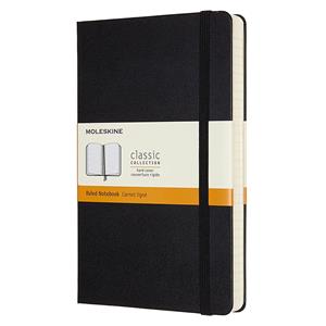 Moleskine Defter Çizgili Large Sert Kapak 400 syf 13x21 Siyah