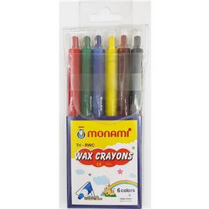 Monami Pastel Boya 6 Li Wax Crayons