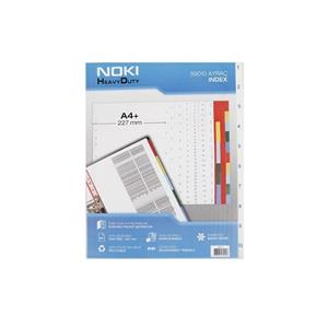 Noki Seperatör Pp Heavy Duty A4 Beyaz 1-10 Rakam 59010
