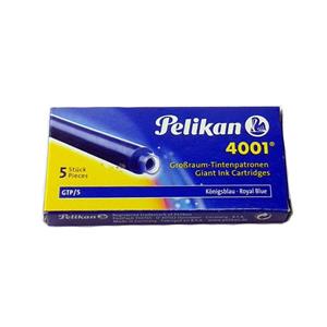 Pelikan 4001 Dolmakalem Kartuşu Dev Royal Mavi 5li