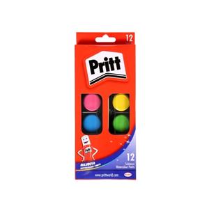 Pritt 12 Li Suluboya Büyük Tablet