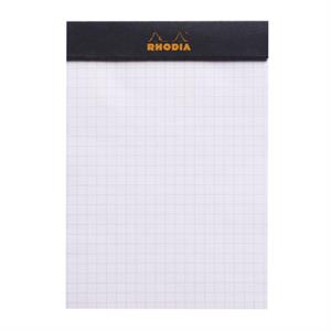 Rhodia 105x148 A6 Kareli Bloknot Siyah Kpk 132009