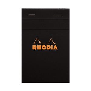 Rhodia 105x148 A6 Kareli Bloknot Siyah Kpk 132009